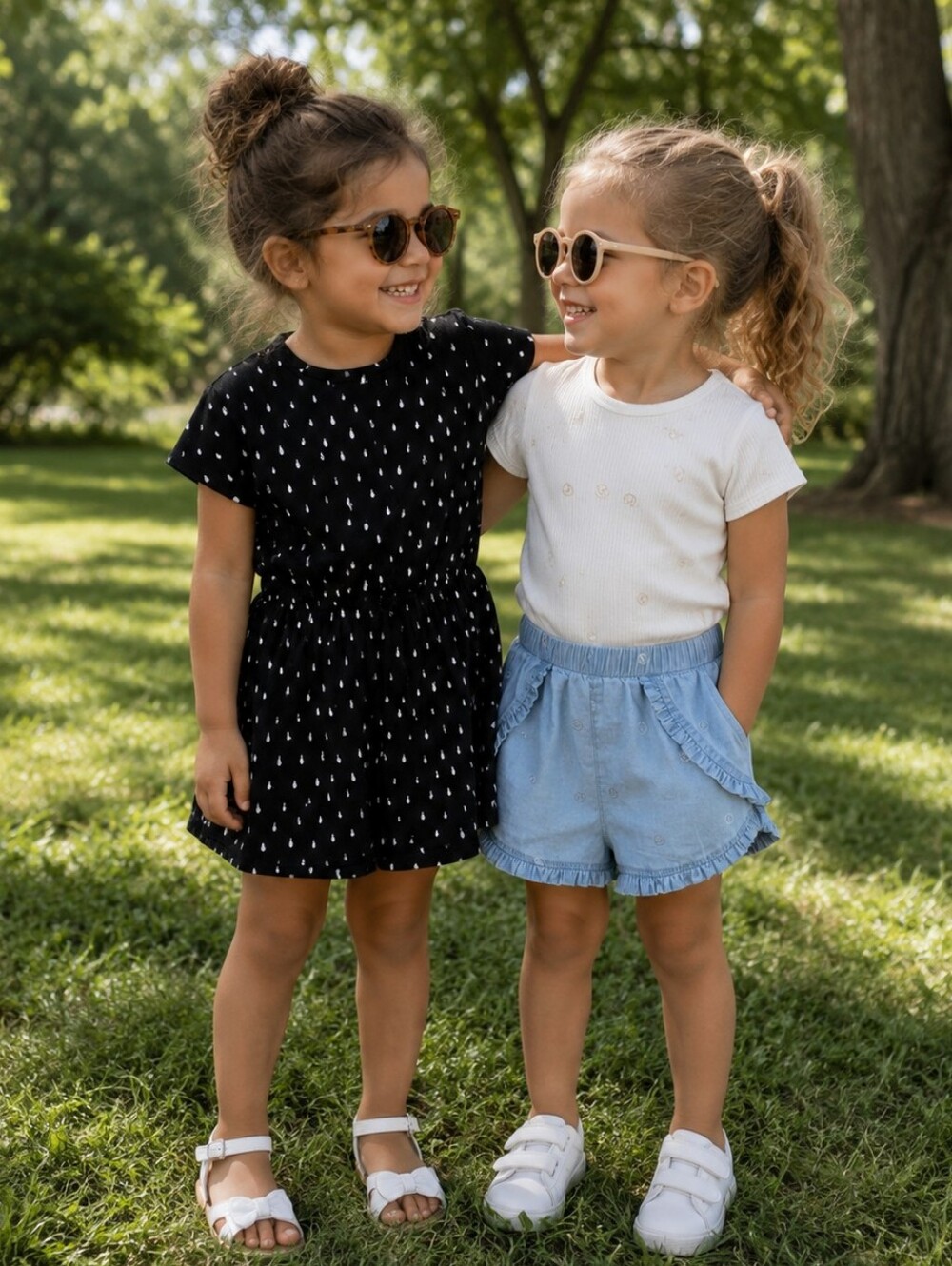 Miles The Label Summer Bundle Of Dress and Shorts Size 2T